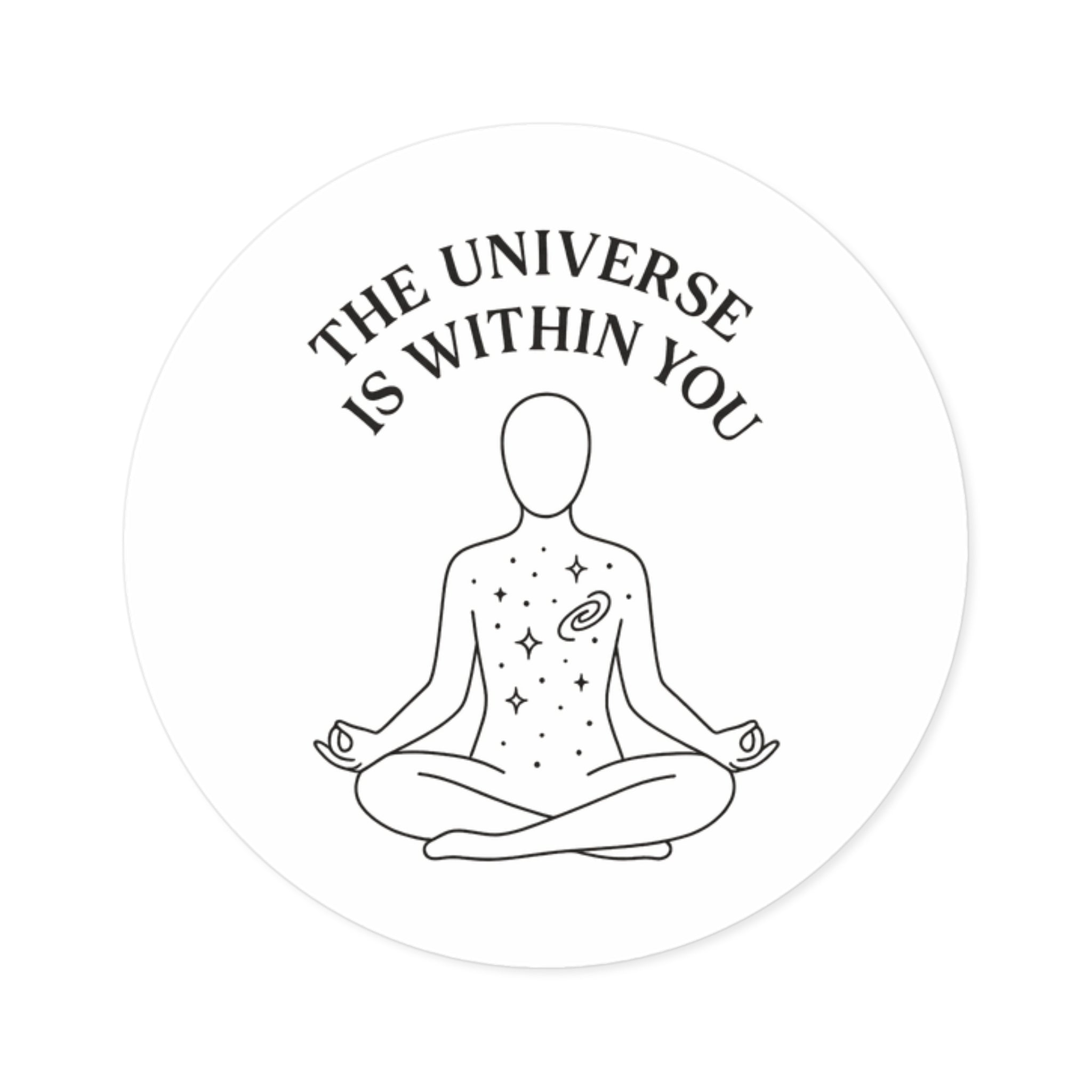 Lumoura Brand "Universe Within" Sticker