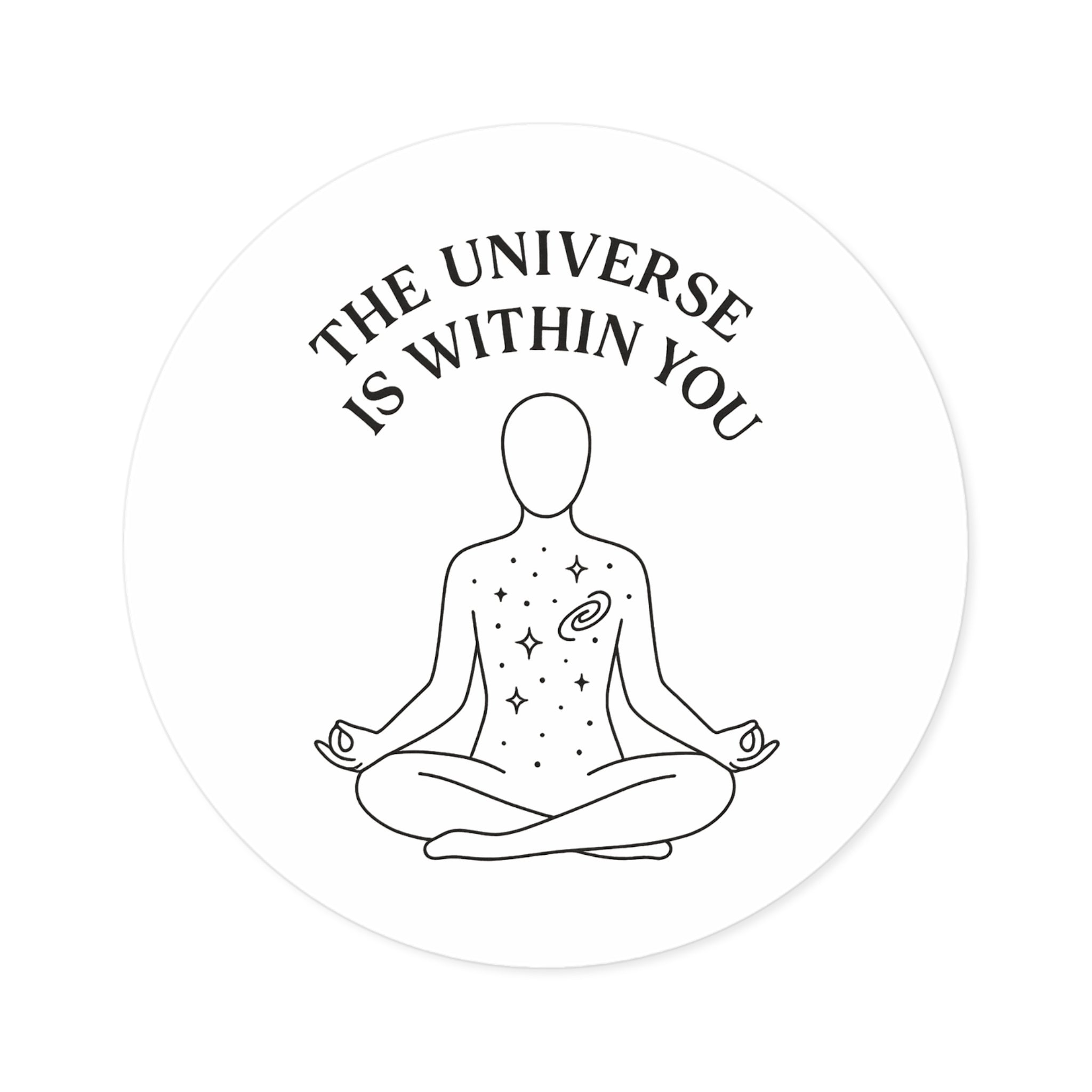 Lumoura Brand "Universe Within" Sticker