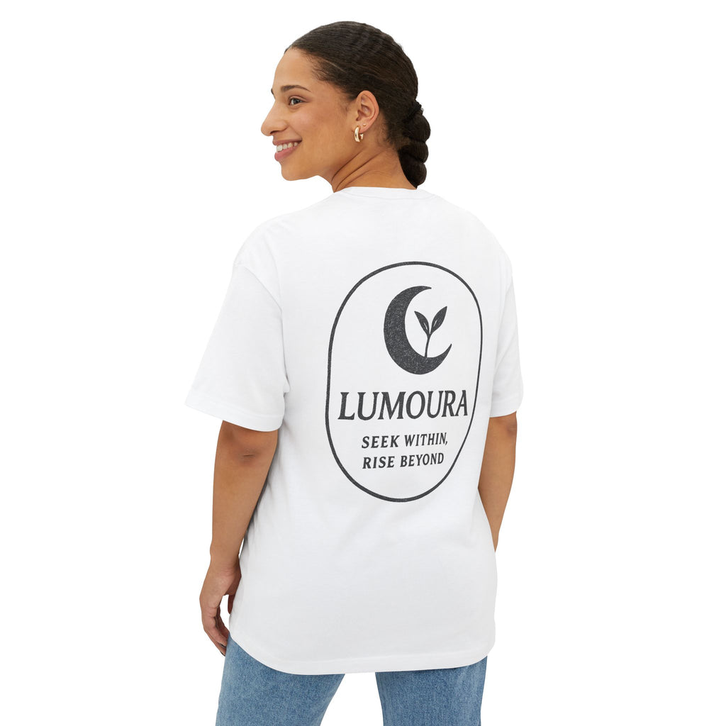 Lumoura "Seek within, Rise Beyond" Mindset Tee