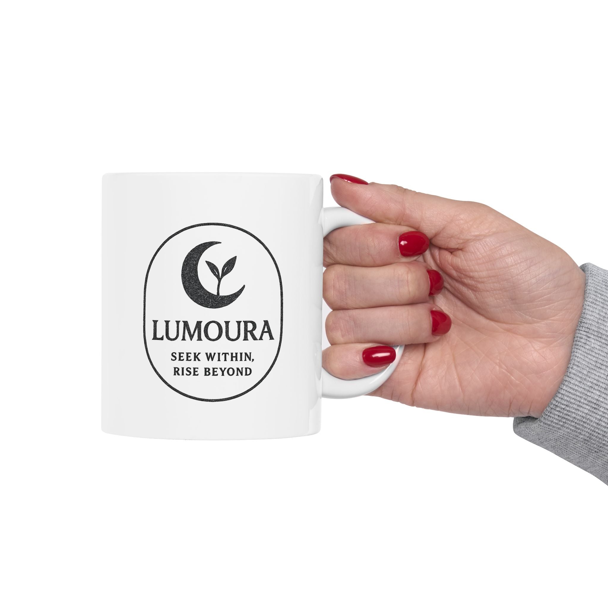 Cozy Ceramic Mug for Tea Lovers, Gift for Relaxation, Funny Coffee Cup, Personalized Kitchenware, Hot Beverage Drinkware