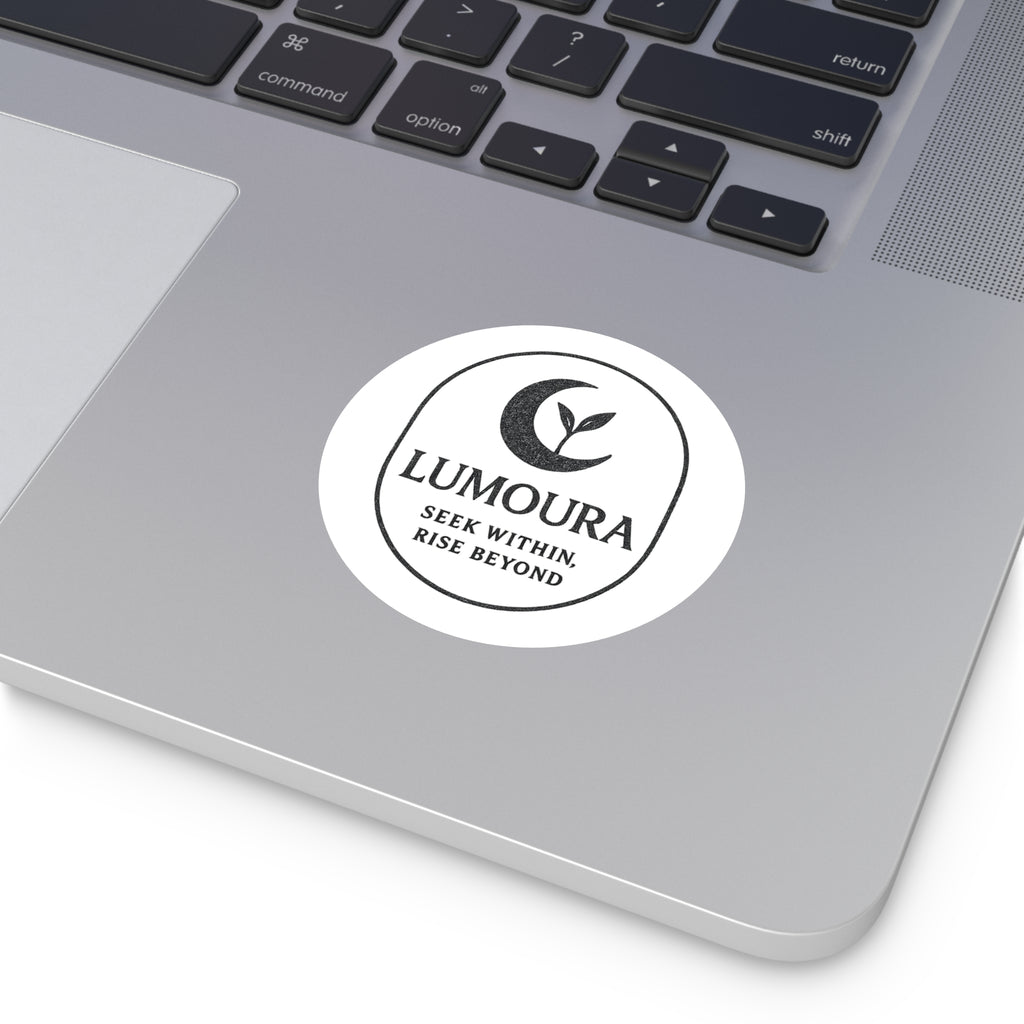 Lumoura "Seek Within, Rise Beyond" Motivational Sticker
