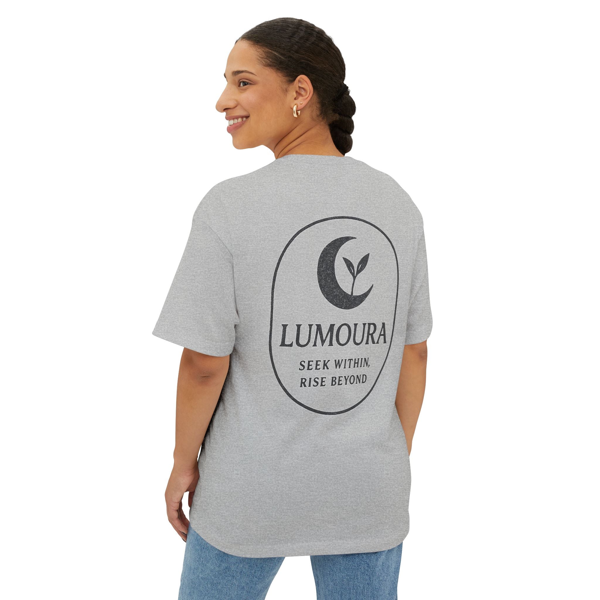 Lumoura "Seek within, Rise Beyond" Mindset Tee