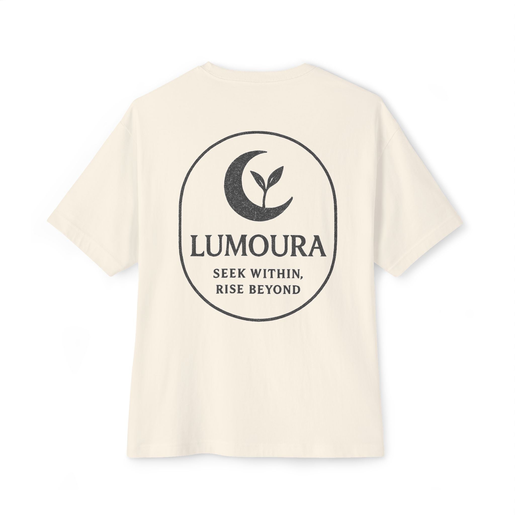 Lumoura "Seek within, Rise Beyond" Mindset Tee