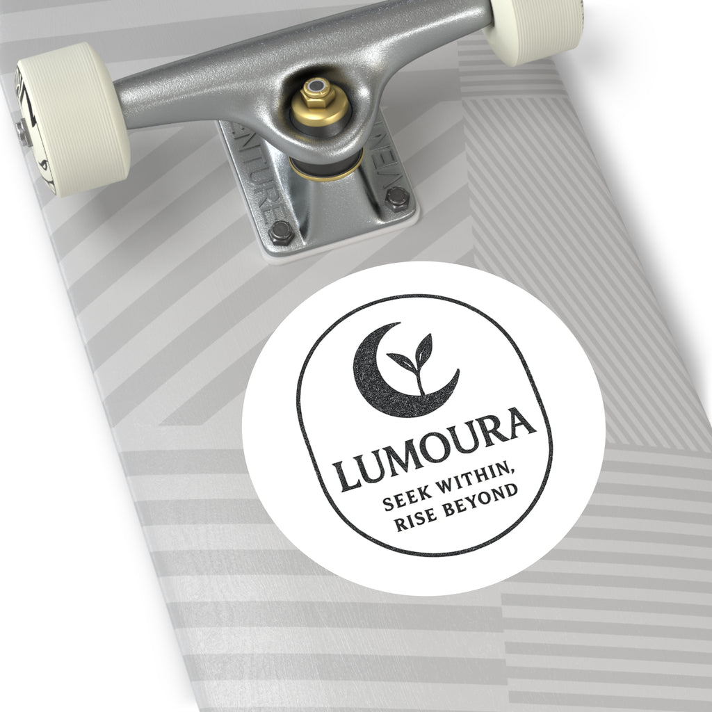 Lumoura "Seek Within, Rise Beyond" Motivational Sticker