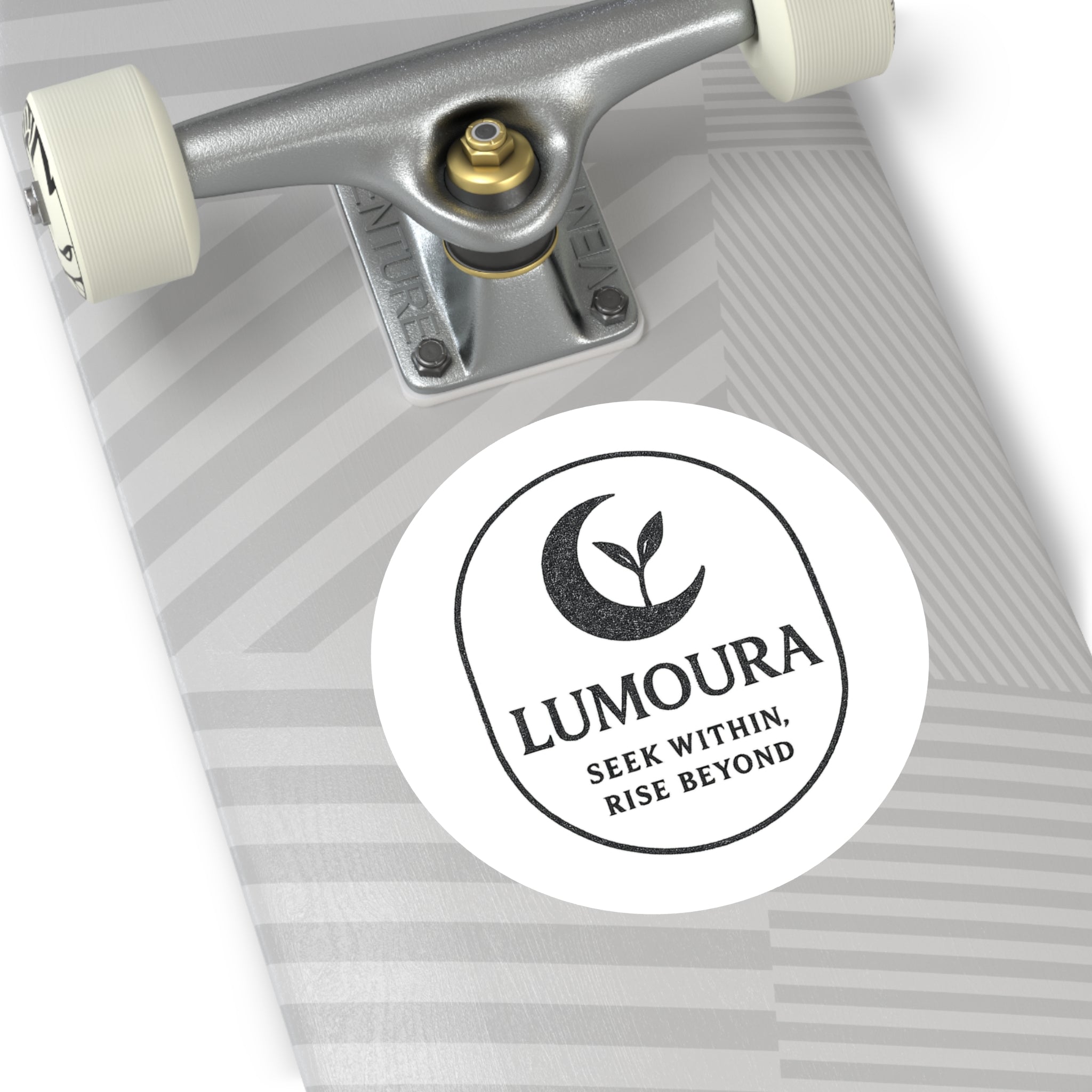 Lumoura "Seek Within, Rise Beyond" Motivational Sticker