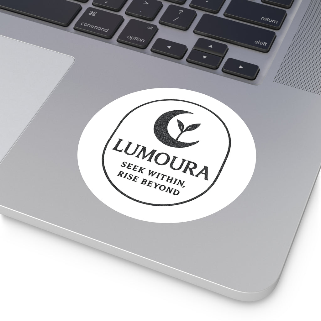 Lumoura "Seek Within, Rise Beyond" Motivational Sticker